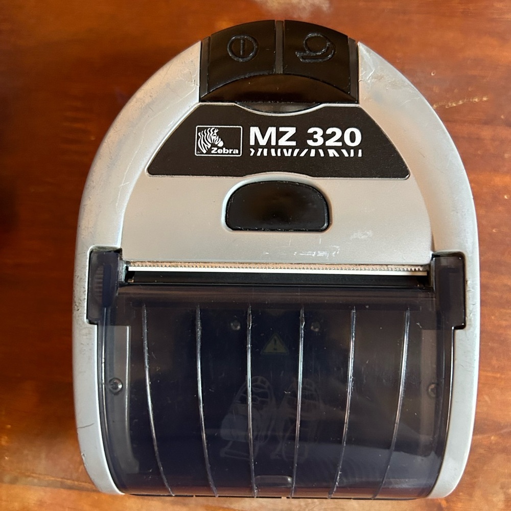 Zebra Bluetooth shipping label printer